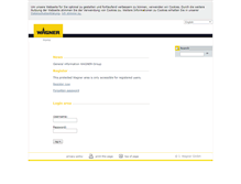 Tablet Screenshot of infonet.wagner-group.com